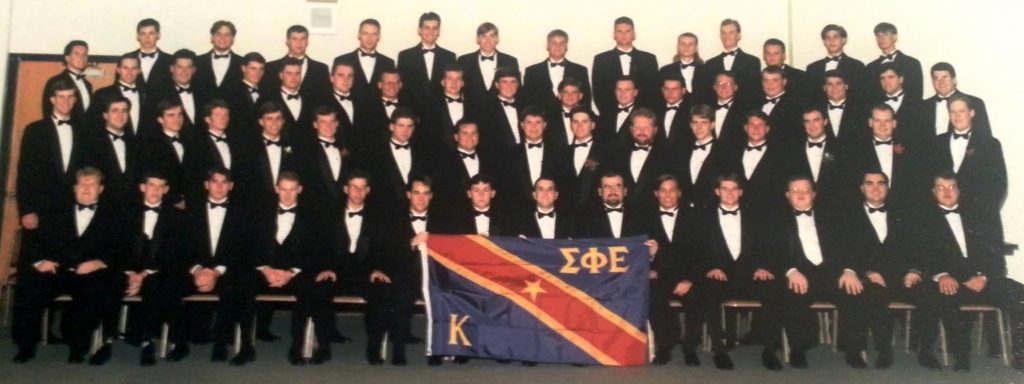 Group Photo of SigEp brothers at UT Martin.